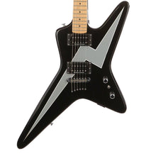 Kramer Voyager Black with Lightning Graphic