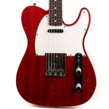 Fender Custom Shop 1963 Telecaster Mahogany Body Journeyman Relic Crimson Transparent