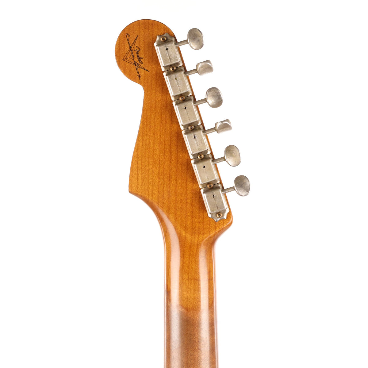 Fender Custom Shop 1963 Stratocaster Reissue Heavy Relic Crimson Transparent — 5