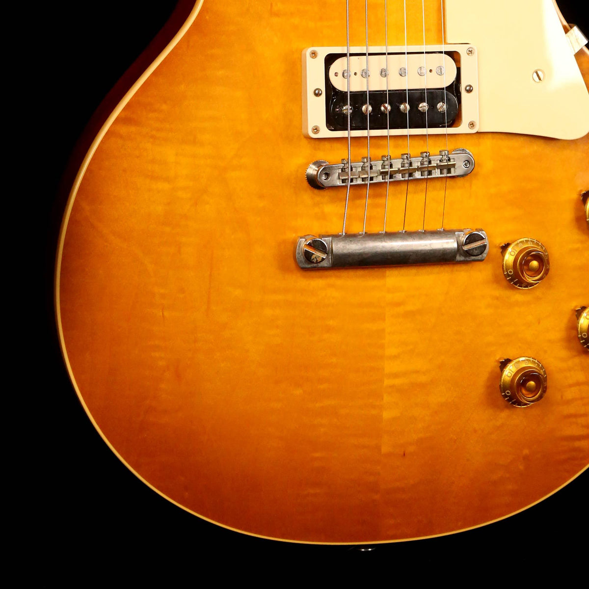 Gibson Custom Shop 1959 Les Paul Reissue Brazilian Rosewood Fretboard Vintage Gloss Double Dirty Lemon — 6
