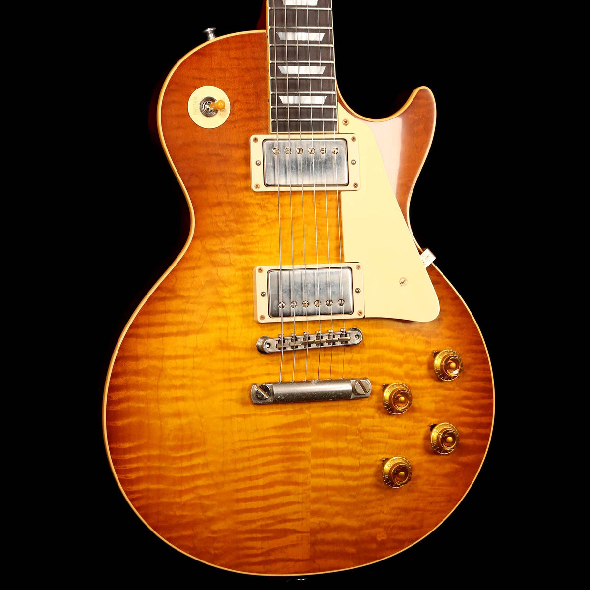 Gibson Custom Shop 1959 Les Paul Reissue Brazilian Rosewood Fretboard Murphy Painted Weak Tea Burst — 6
