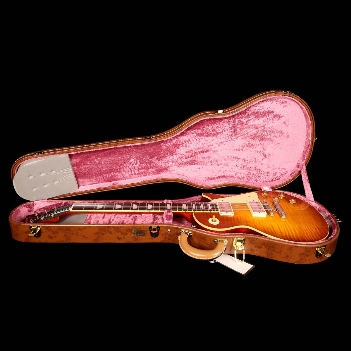Gibson Custom Shop 1959 Les Paul Reissue Brazilian Rosewood Fretboard Murphy Painted Weak Tea Burst — 8