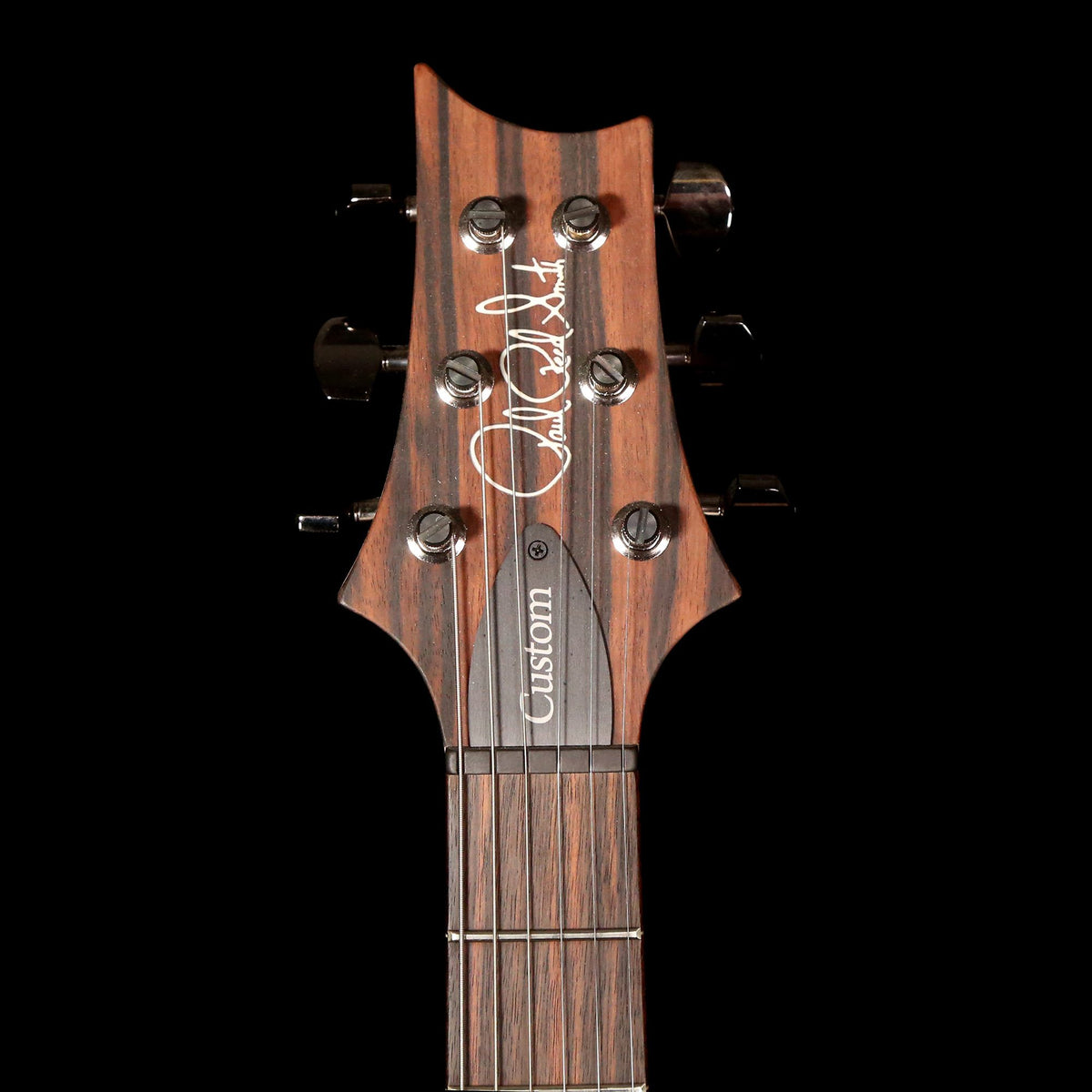 PRS Custom 24 Semi-Hollow Wood Library 10-Top Obsidian Matte 2017 — 4