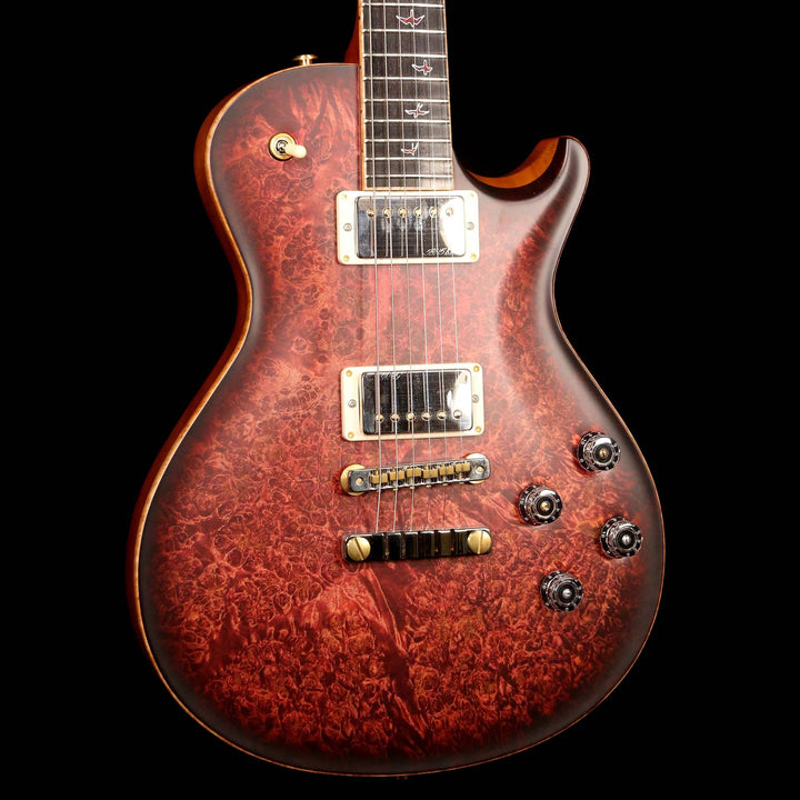PRS Singlecut McCarty 594 Private Stock Satin Faded Red Tiger Smoked Burst 2018