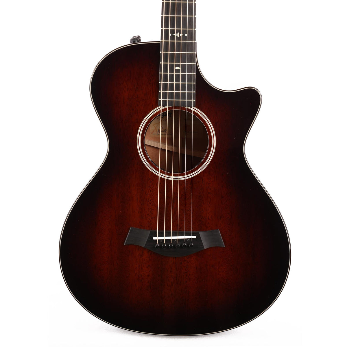 Taylor 522ce 12-Fret Grand Concert V-Class Bracing Acoustic-Electric Shaded Edgeburst — 1