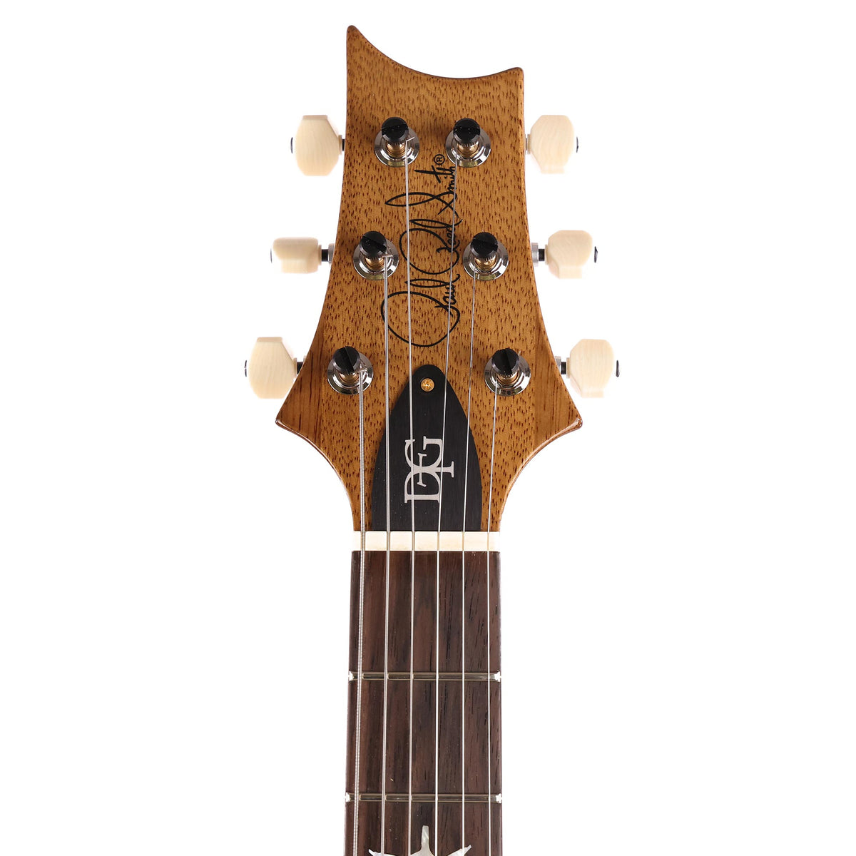 PRS DGT Wood Library 10-Top with Korina Body and Brazilian Rosewood Fretboard Livingston Lemon Drop — 4