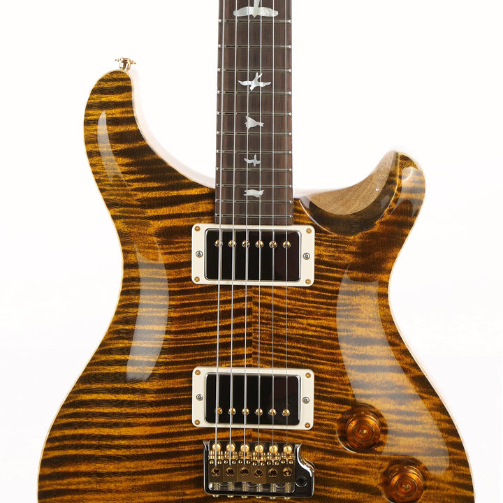 PRS DGT Wood Library 10-Top with Korina Body and Brazilian Rosewood Fretboard Yellow Tiger
