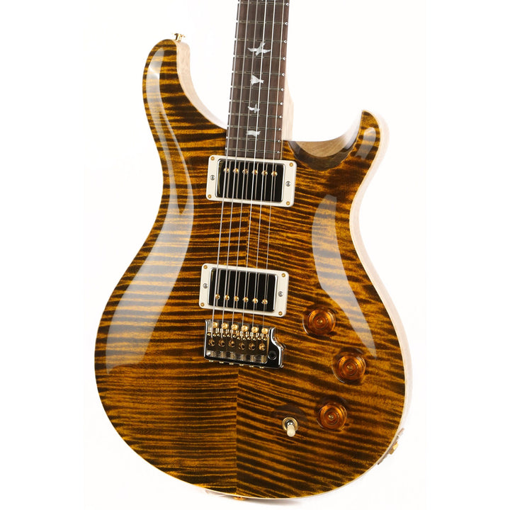 PRS DGT Wood Library 10-Top with Korina Body and Brazilian Rosewood Fretboard Yellow Tiger