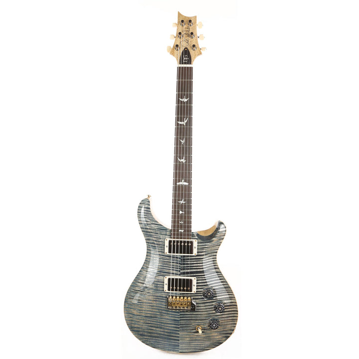 PRS DGT Wood Library 10-Top with Korina Body and Brazilian Rosewood Fretboard Faded Whale Blue