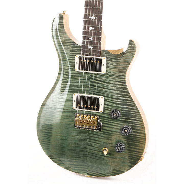 PRS DGT Wood Library 10-Top with Korina Body and Brazilian Rosewood Fretboard Trampas Green