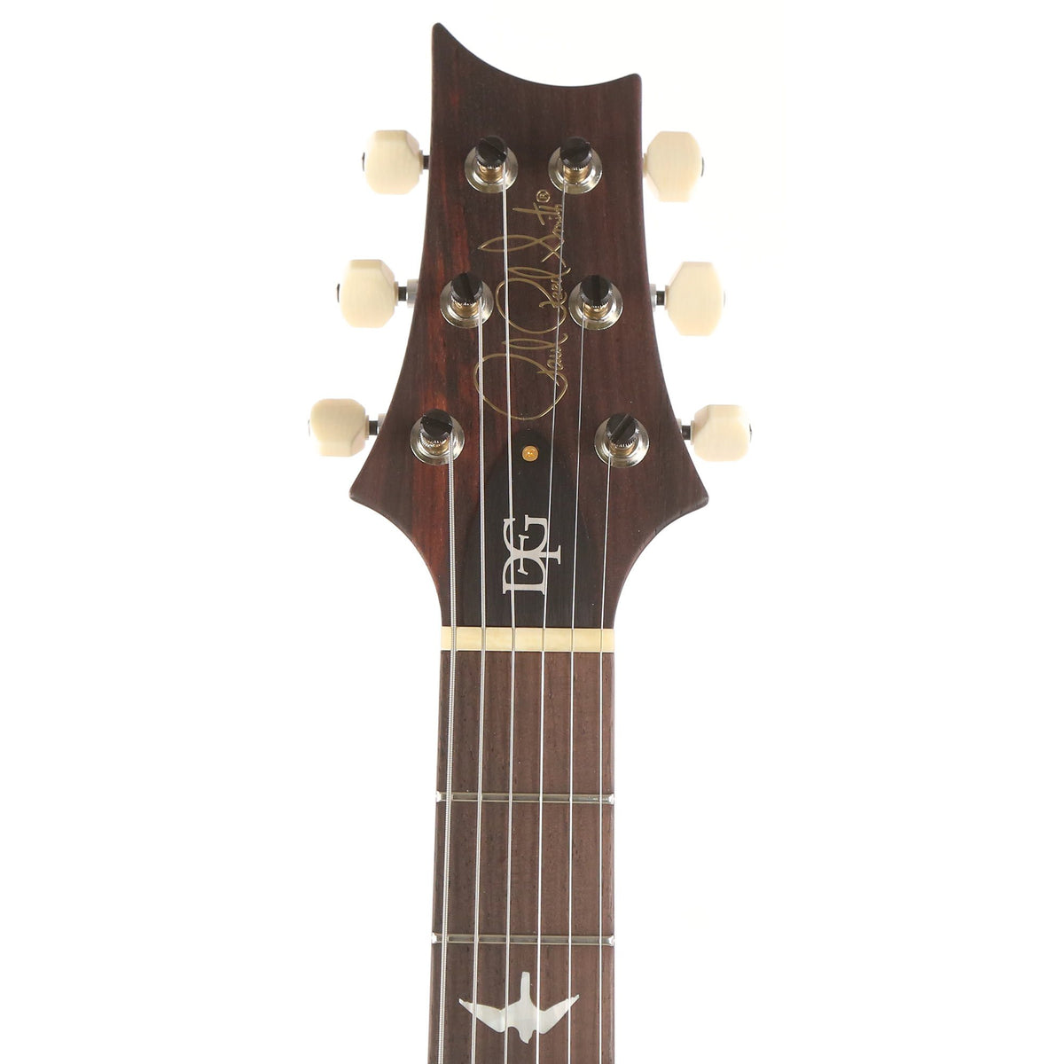 PRS DGT Wood Library 1-Piece Quilt Maple with East Indian Rosewood Neck Brazilian Rosewood Fretboard Livingston Lemon Drop — 4