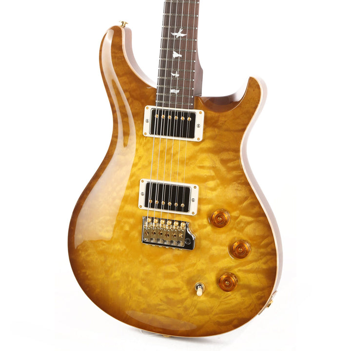 PRS DGT Wood Library 1-Piece Quilt Maple with East Indian Rosewood Neck Brazilian Rosewood Fretboard Livingston Lemon Drop