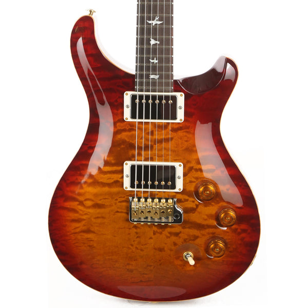 PRS DGT Wood Library 10-Top Quilt Maple with East Indian Rosewood Neck Brazilian Rosewood Fretboard Dark Cherry Sunburst