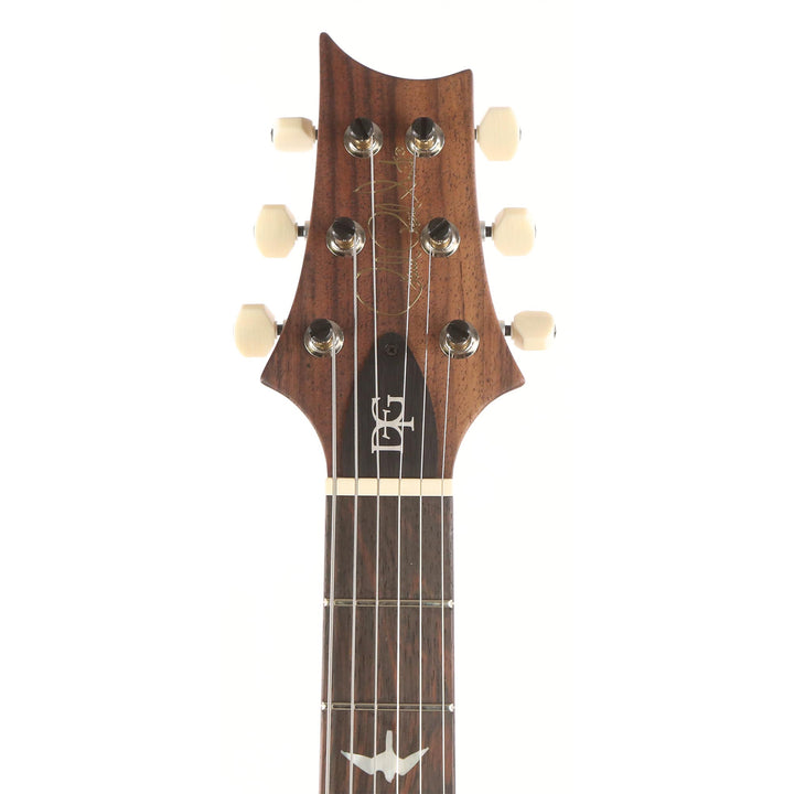 PRS DGT Wood Library 10-Top Quilt Maple with East Indian Rosewood Neck Brazilian Rosewood Fretboard Yellow Tiger