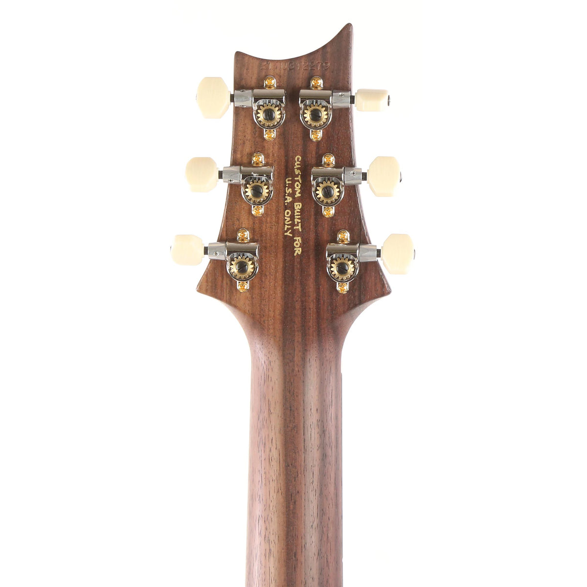 PRS DGT Wood Library 10-Top Quilt Maple with East Indian Rosewood Neck Brazilian Rosewood Fretboard Yellow Tiger — 5