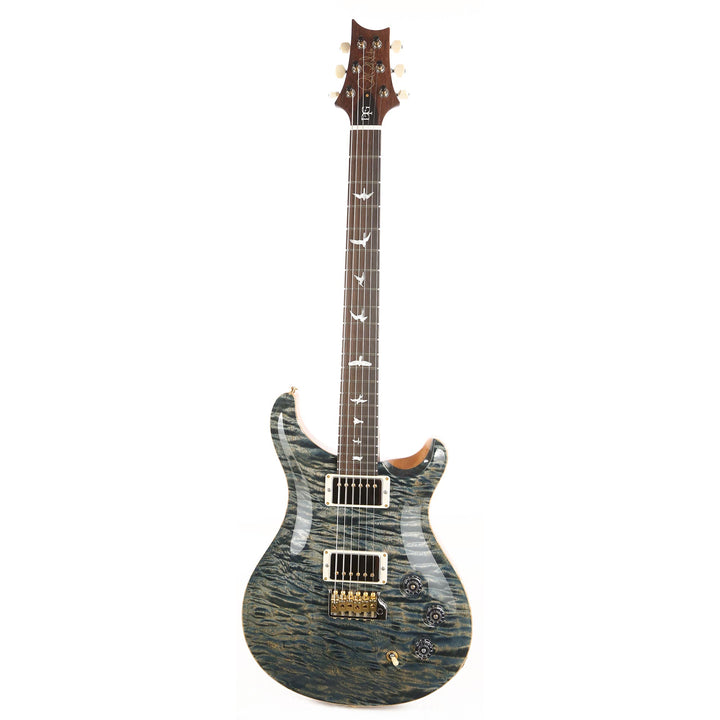 PRS DGT Wood Library 10-Top Quilt Maple with East Indian Rosewood Neck Brazilian Rosewood Fretboard Faded Whale Blue