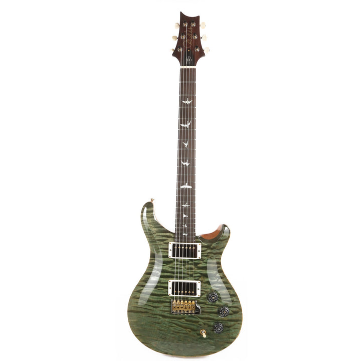 PRS DGT Wood Library 1-Piece Quilt Maple with East Indian Rosewood Neck Brazilian Rosewood Fretboard Trampas Green