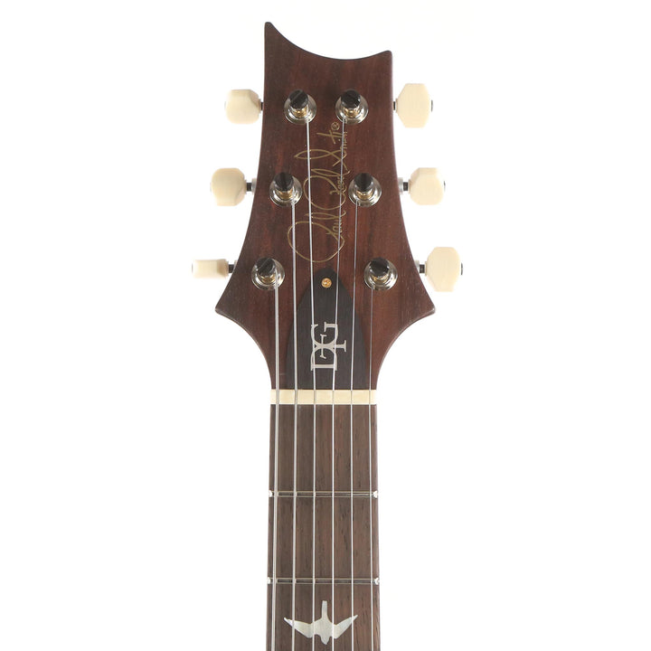 PRS DGT Wood Library 1-Piece Quilt Maple with East Indian Rosewood Neck Brazilian Rosewood Fretboard Trampas Green