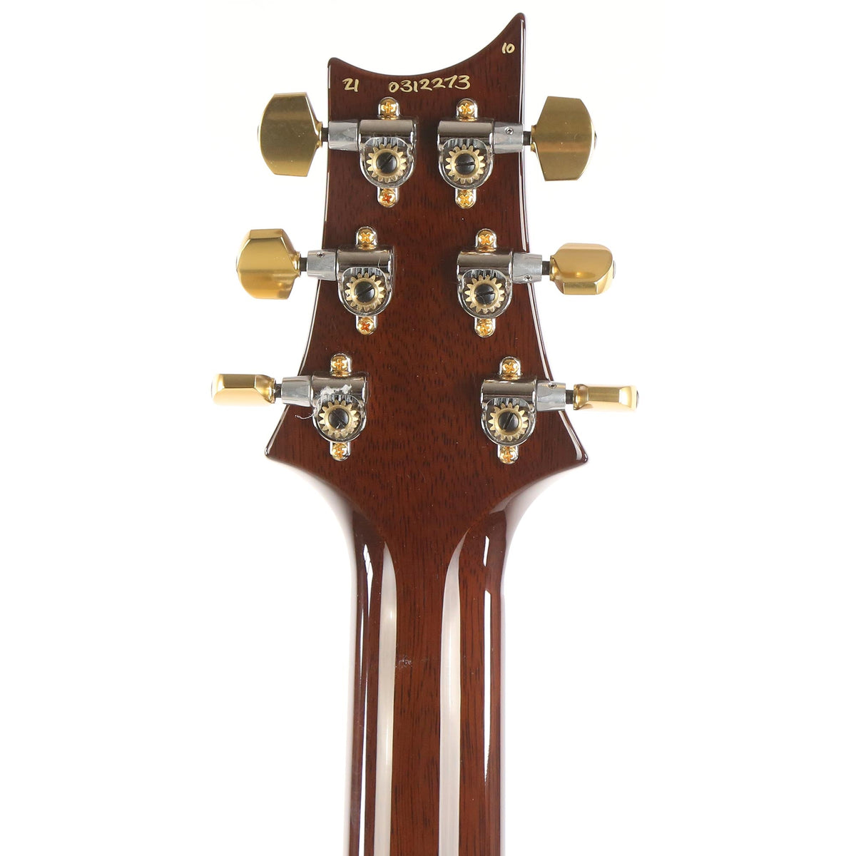 PRS Custom 24 Semi-Hollow Wood Library 10-Top Quilt Maple and Figured Mahogany Neck Copperhead Burst 2021 — 5