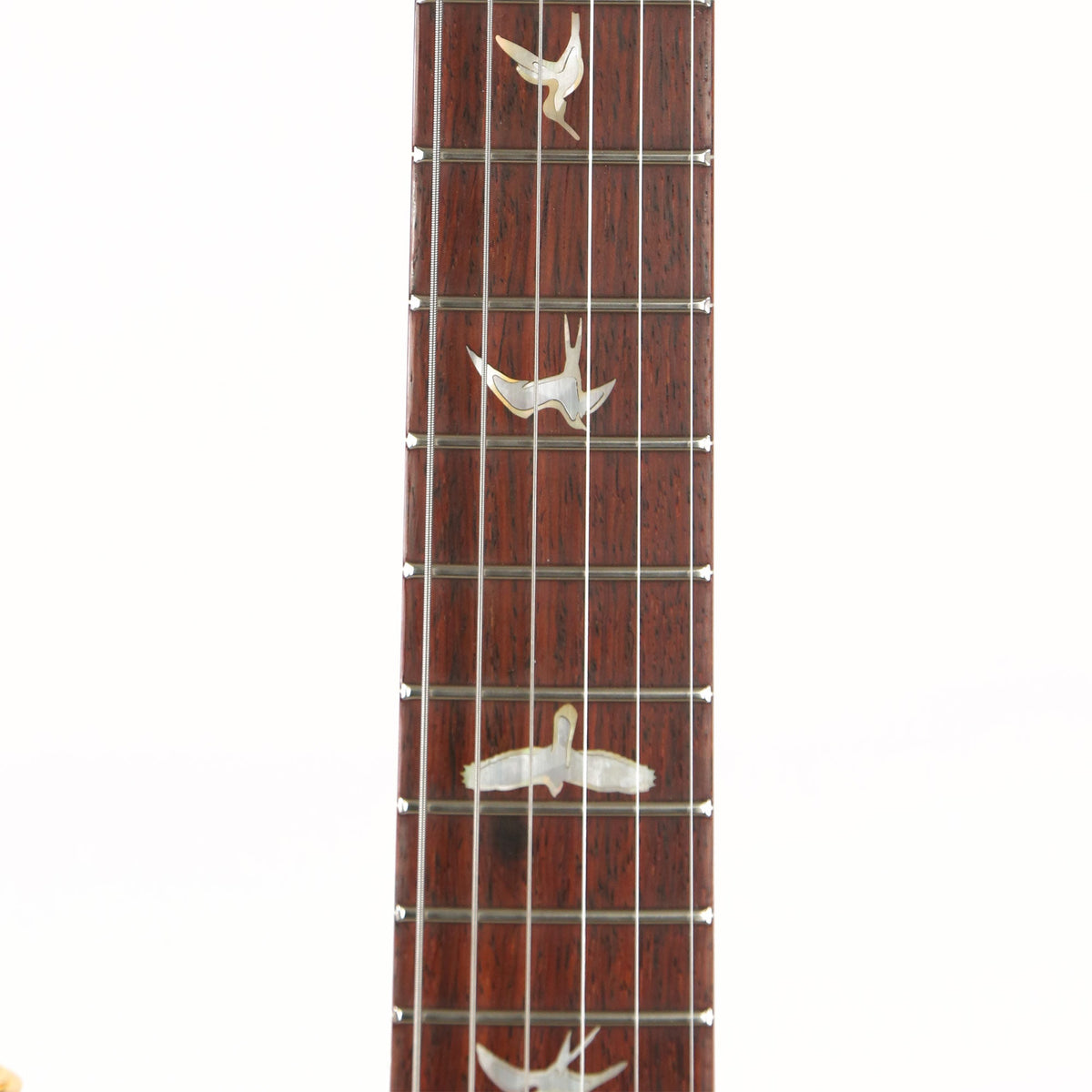 PRS Custom 24 Semi-Hollow Wood Library 10-Top Quilt Maple and Figured Mahogany Neck Dark Cherry Sunburst 2021 — 8