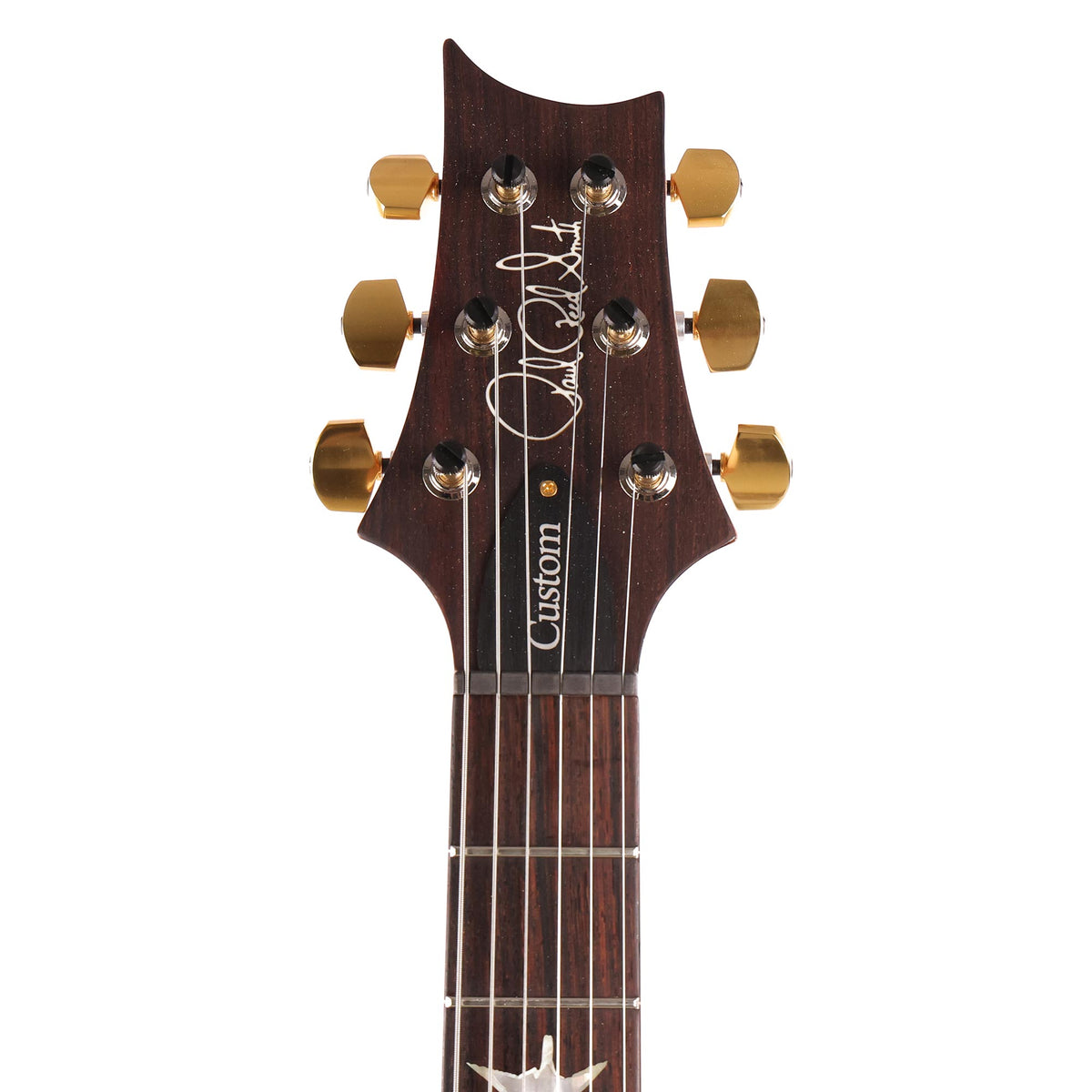 PRS Custom 24 Semi-Hollow Wood Library 10-Top Flame Maple with Korina Body and Neck Faded Whale Blue Smokeburst — 4