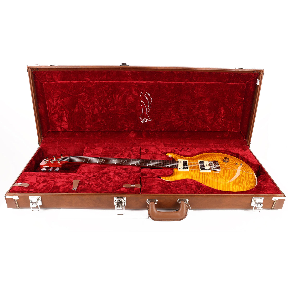 PRS Private Stock Santana Page 20 Burst Brazilian Rosewood Fretboard — 10