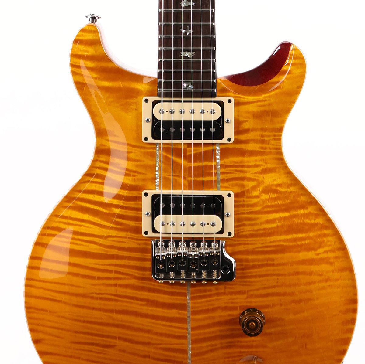 PRS Private Stock Santana Page 20 Burst Brazilian Rosewood Fretboard — 6