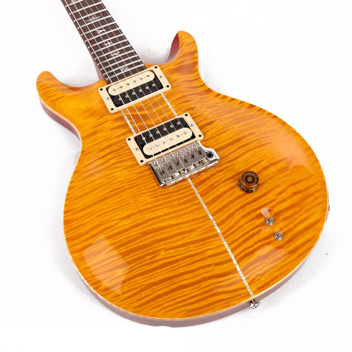 PRS Private Stock Santana Page 20 Burst Brazilian Rosewood Fretboard — 8