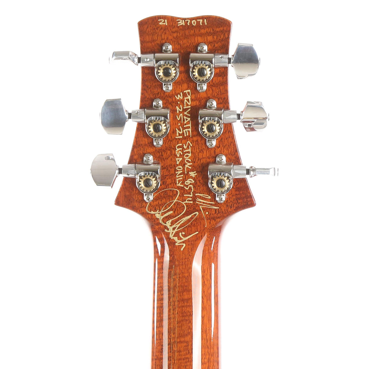 PRS Private Stock Santana Figured Mahogany and Brazilian Rosewood Fretboard 2021 — 5