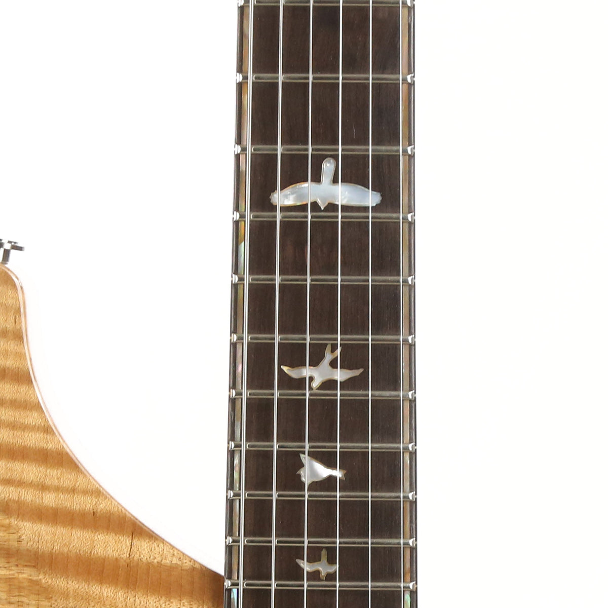 PRS Private Stock Vela Roasted Flame Maple Top and Roasted Curly Maple Neck Used — 10