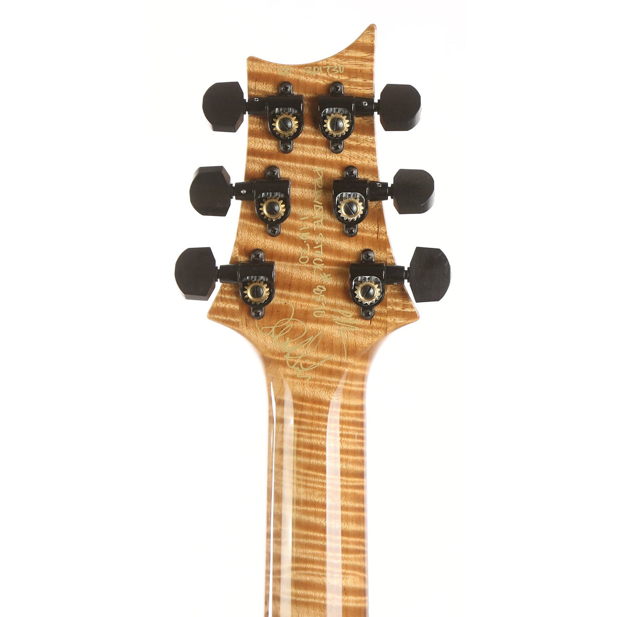 PRS Private Stock Vela Roasted Flame Maple Top and Roasted Curly Maple Neck Used — 5