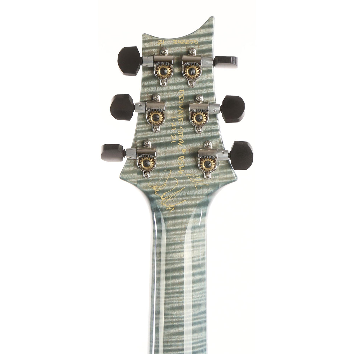 PRS Private Stock Custom 22 Slate Glow Top with Matching Slate Glow Back Grain Filler  Used — 5