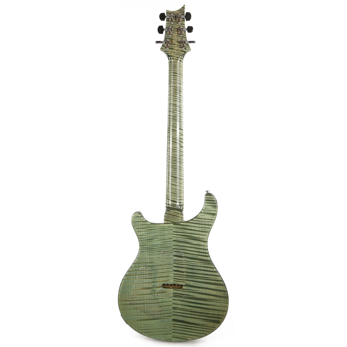 PRS Private Stock Custom 24 Charcoal Top with Sage Green Flame Maple Back and Neck  Used — 3