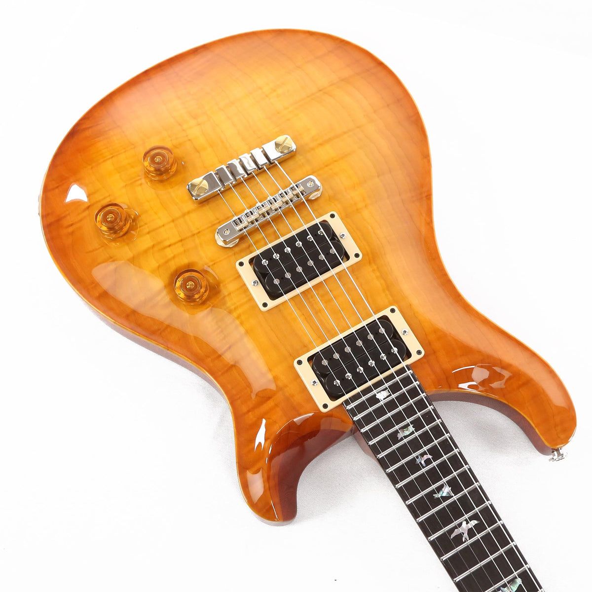 PRS Private Stock Custom 24 Retro Cedar Top and Brazilian Board Vintage Sunburst 2021 — 7