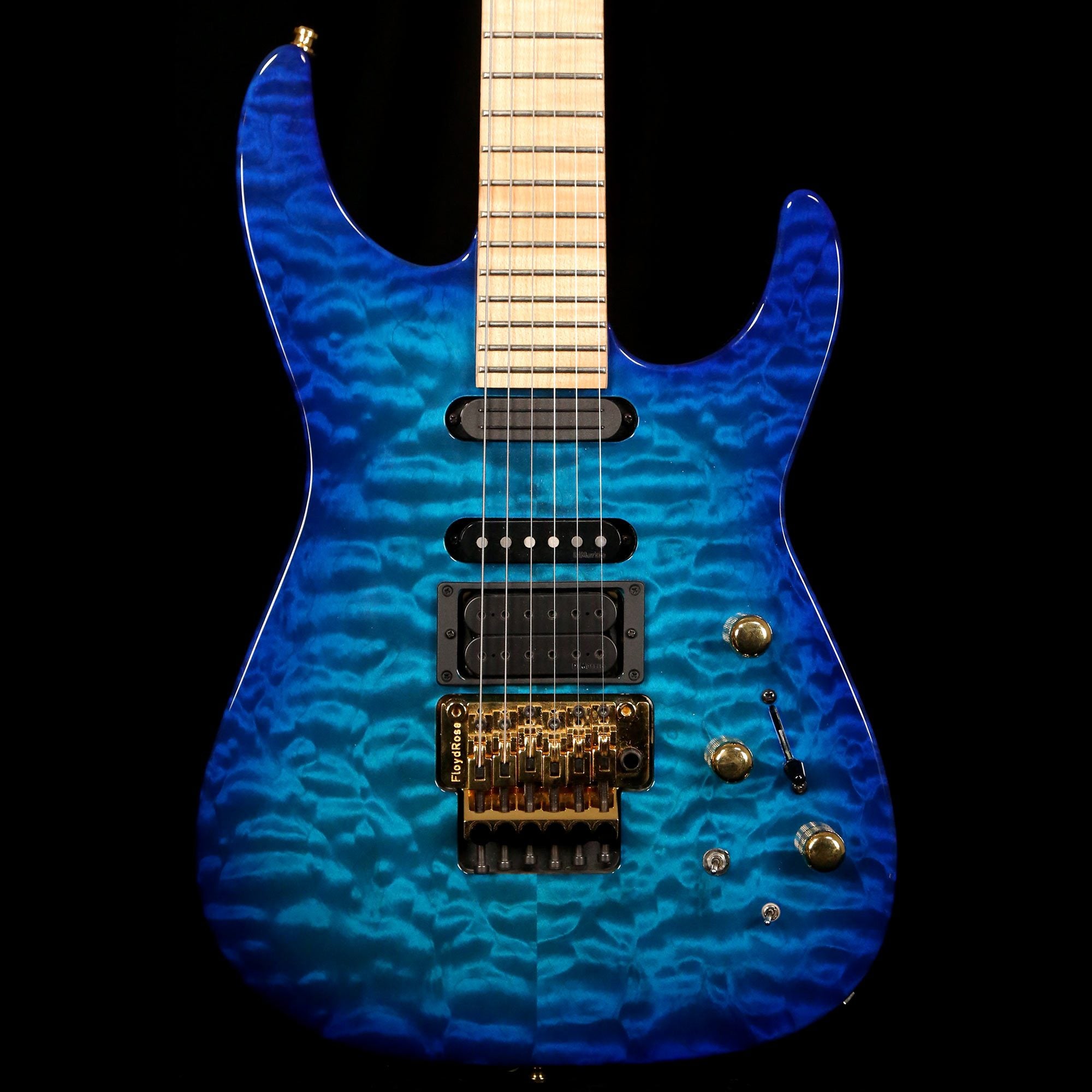 Jackson USA PC1 Phil Collen Transparent Blue 2014 | The Music Zoo