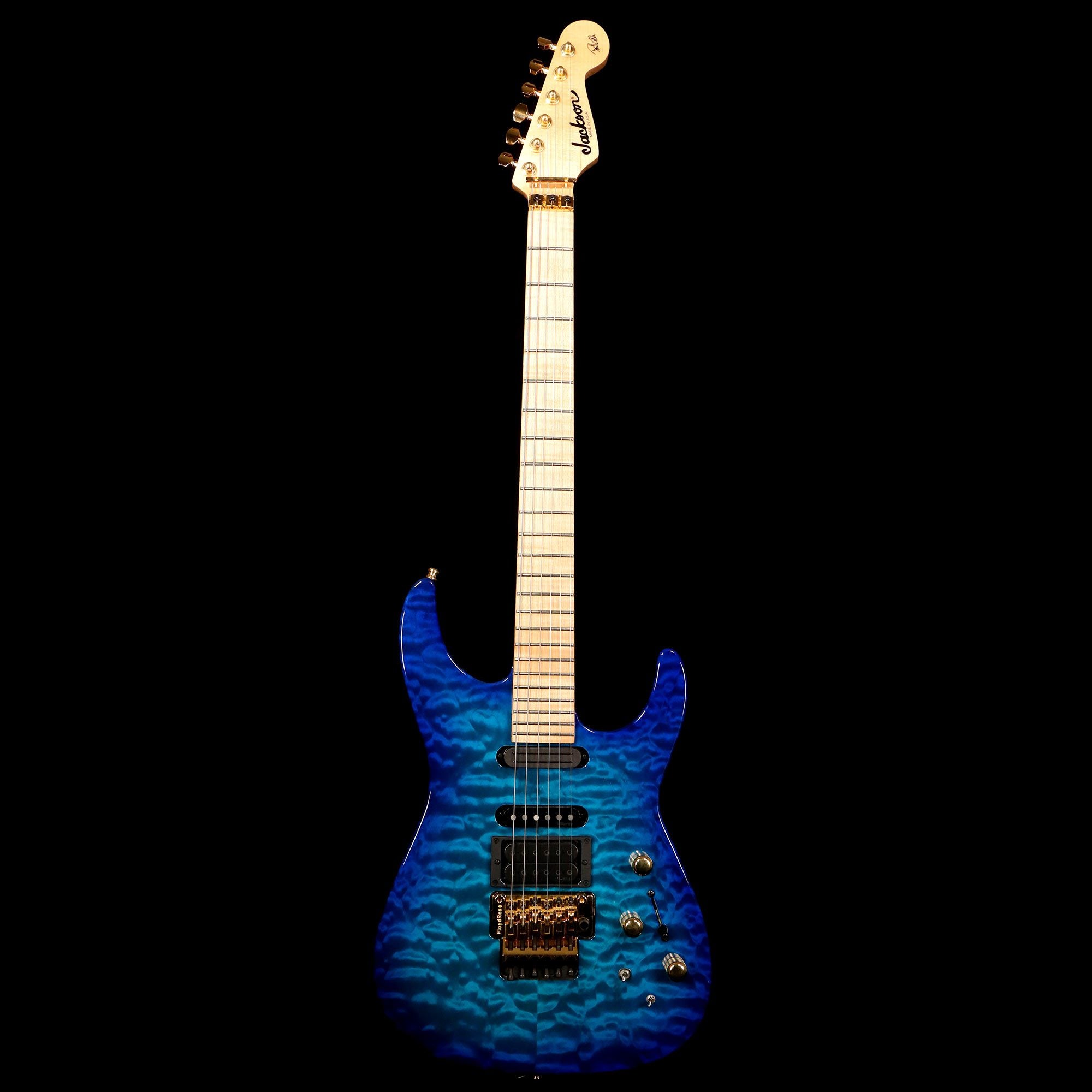 Jackson USA PC1 Phil Collen Transparent Blue 2014 | The