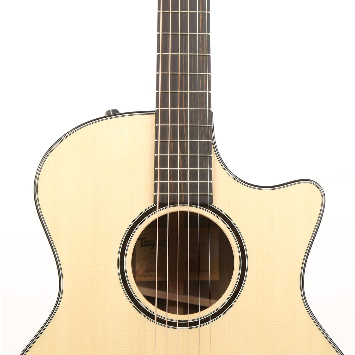 Taylor Custom Shop Grand Auditorium Blackheart Sassafras and Lutz Spruce Limited Edition — 7
