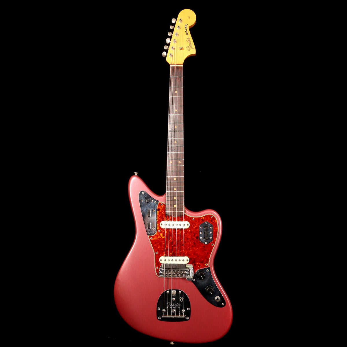 Fender Jaguar Refinished Burgundy Mist 1964 — 2
