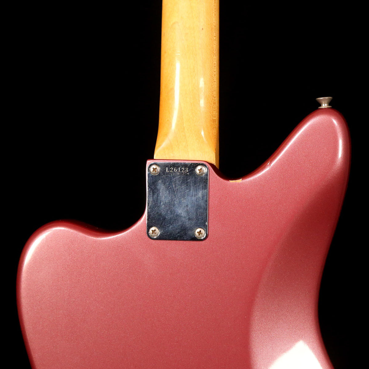 Fender Jaguar Refinished Burgundy Mist 1964 — 8