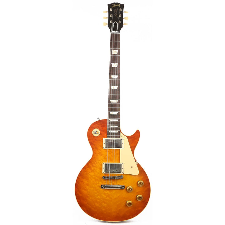 Gibson Custom Shop 1958 Les Paul Standard Page 106 Burst Made 2 Measure