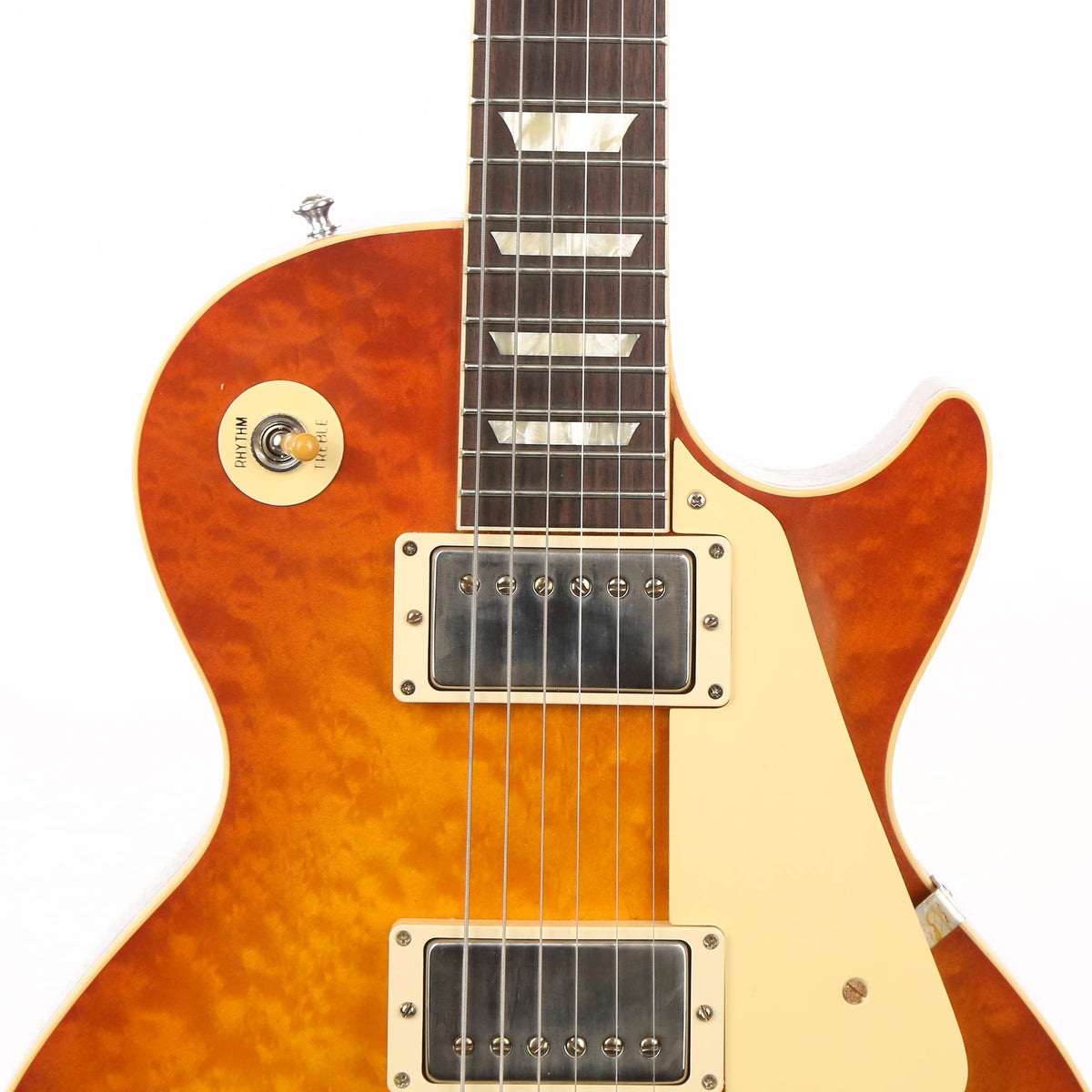 Gibson Custom Shop 1958 Les Paul Standard Page 106 Burst Made 2 Measure — 7