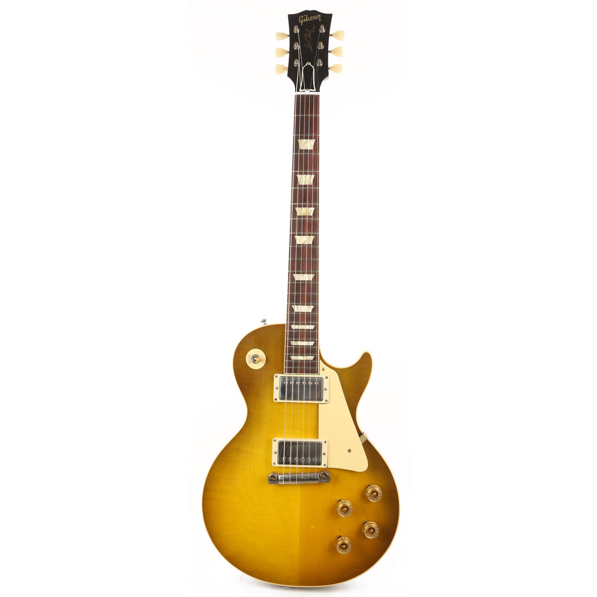 Gibson Custom Shop 1954 Les Paul Reissue with Humbuckers Green Lemon VOS — 2