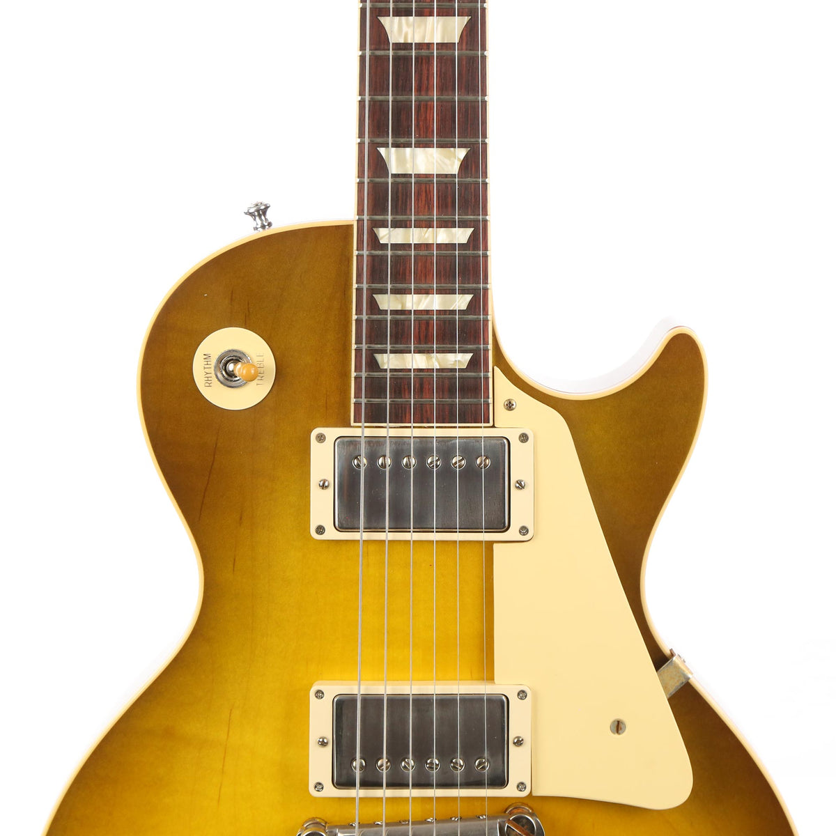 Gibson Custom Shop 1954 Les Paul Reissue with Humbuckers Green Lemon VOS — 6