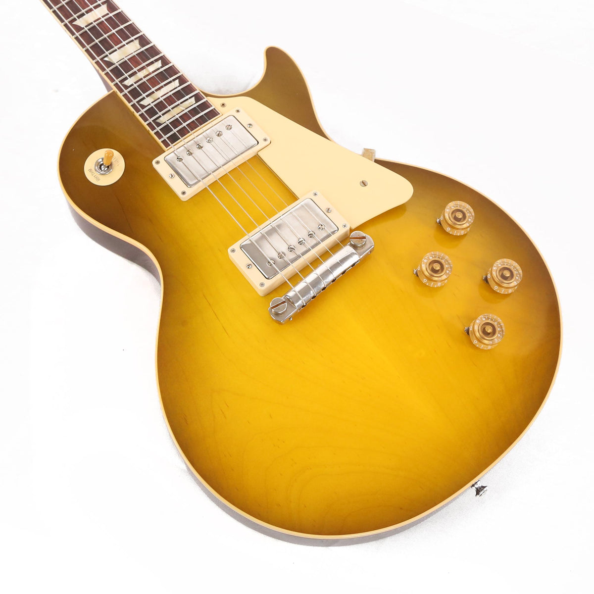 Gibson Custom Shop 1954 Les Paul Reissue with Humbuckers Green Lemon VOS — 8