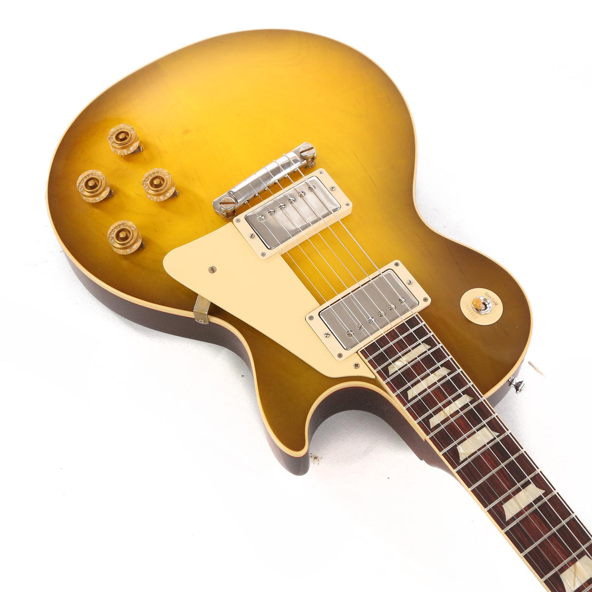 Gibson Custom Shop 1954 Les Paul Reissue with Humbuckers Green Lemon VOS — 9