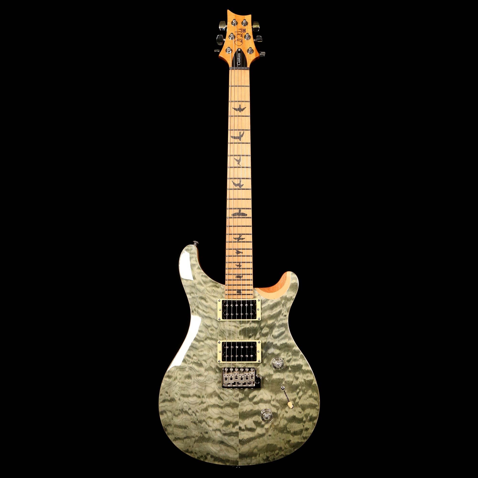 PRS SE Custom 24 Roasted Maple Limited Edition Trampas Green | The