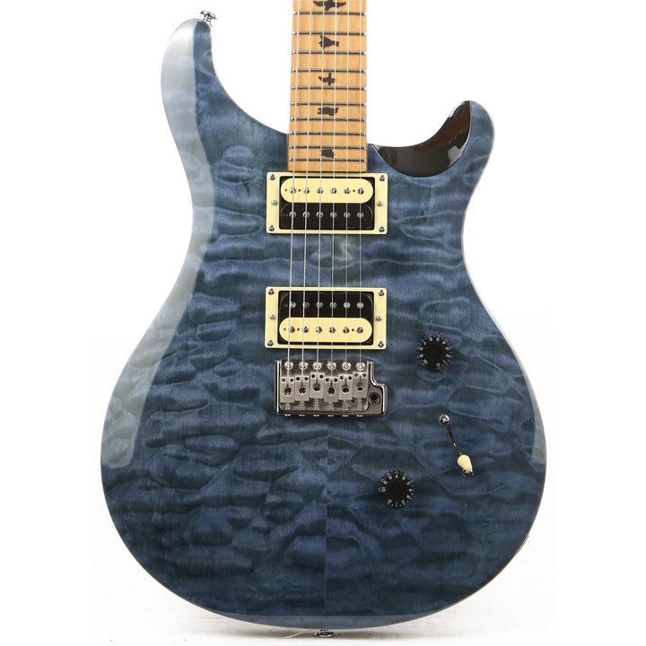 PRS SE Custom 24 Roasted Maple Limited Edition Whale Blue