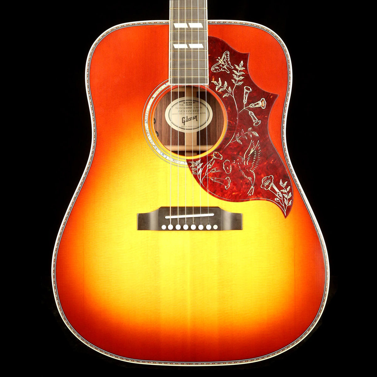 Gibson Hummingbird Deluxe Rosewood Burst 2019 — 1