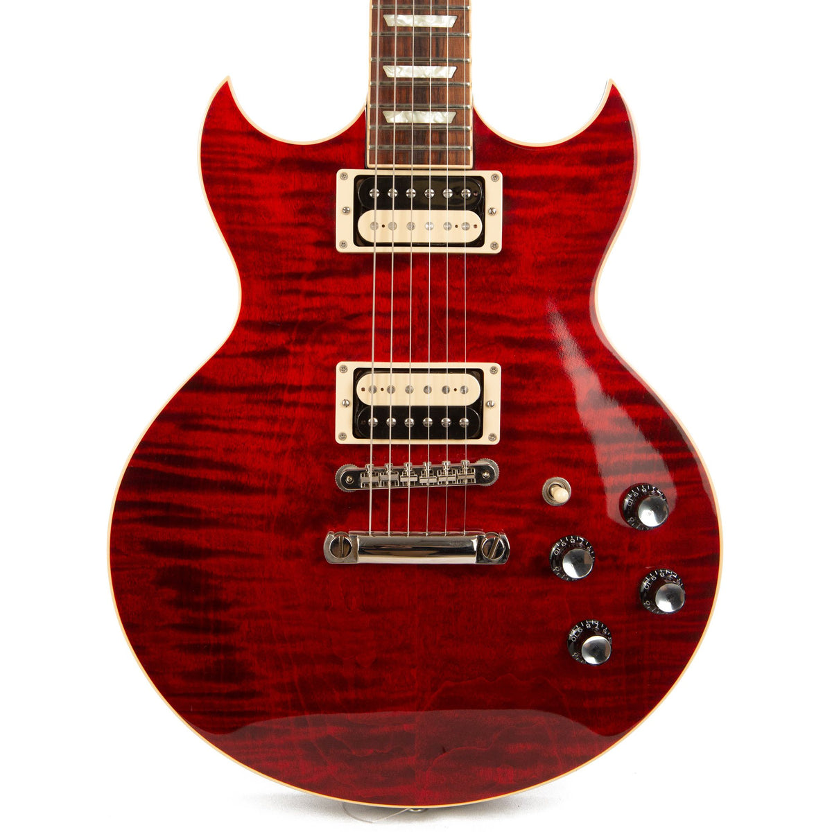 Gibson Custom Shop Micro Kessel Prototype Transparent Cherry 2012 — 1