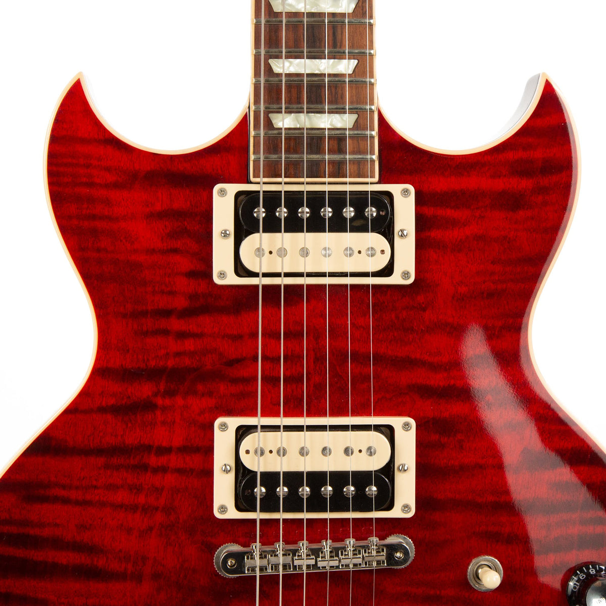 Gibson Custom Shop Micro Kessel Prototype Transparent Cherry 2012 — 6